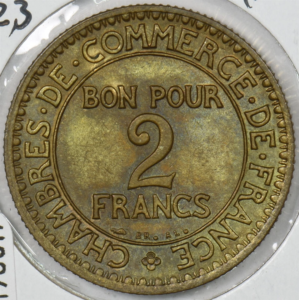 Francia 1923 2 Francos P190617 Combinar Envío Foto 2 de 2