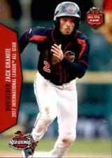 2017 International League All-Stars Choice 31 Zack Granite Staten Island NY Card