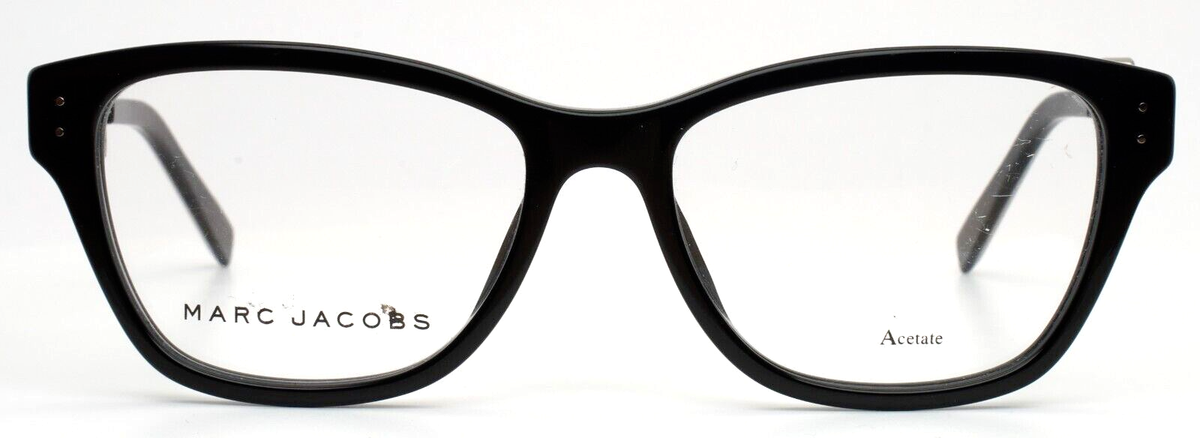MARC JACOBS 134 807 Black Womens Cat Eye Full Rim Eyeglasses 51-16 