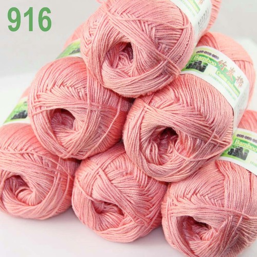 Sale Lot 1-9 Skeins x 50gr Soft Bamboo Cotton Baby Hand Knit Shawls Crochet Yarn - Picture 55 of 129