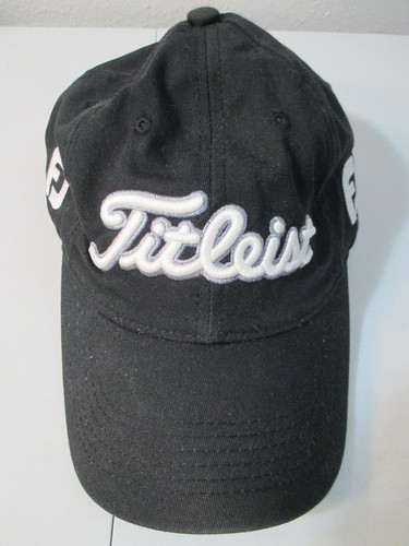 Sombrero ajustable Titleist FJ billete curvo negro - Imagen 2 de 9