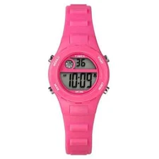 Timex TW2W92500, Kid's Time Machines Watch, Pink Strap, Indiglo, Alarm, Date