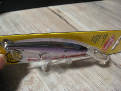 Berkley Flicker Minnow HD Smelt Fishing Lure - 1/3 Oz Deep Diving Minnow Bait With Fusion19 Hooks - View #3