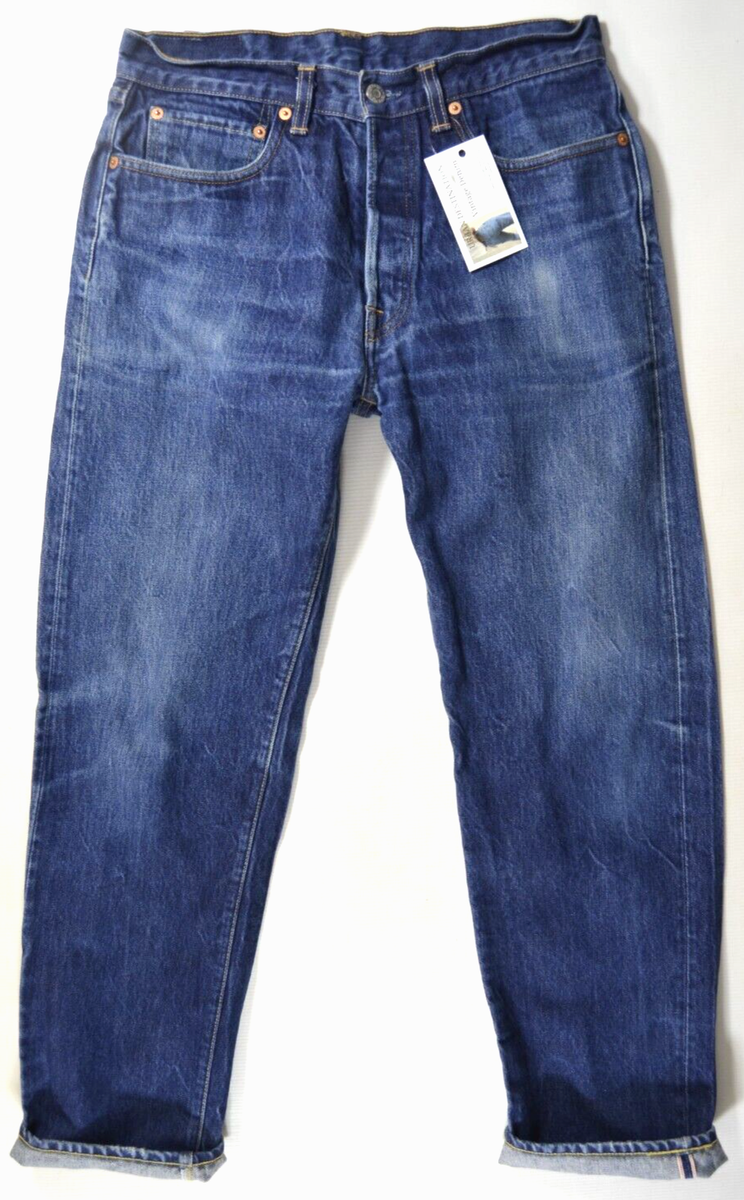 USA Mens LEVIS 501 XX SELVEDGE JEANS vintage size W30 L30