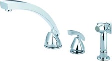 Pioneer Faucets Caesar Collection 127211 Single Handle Kitchen Faucet, 127211-H7