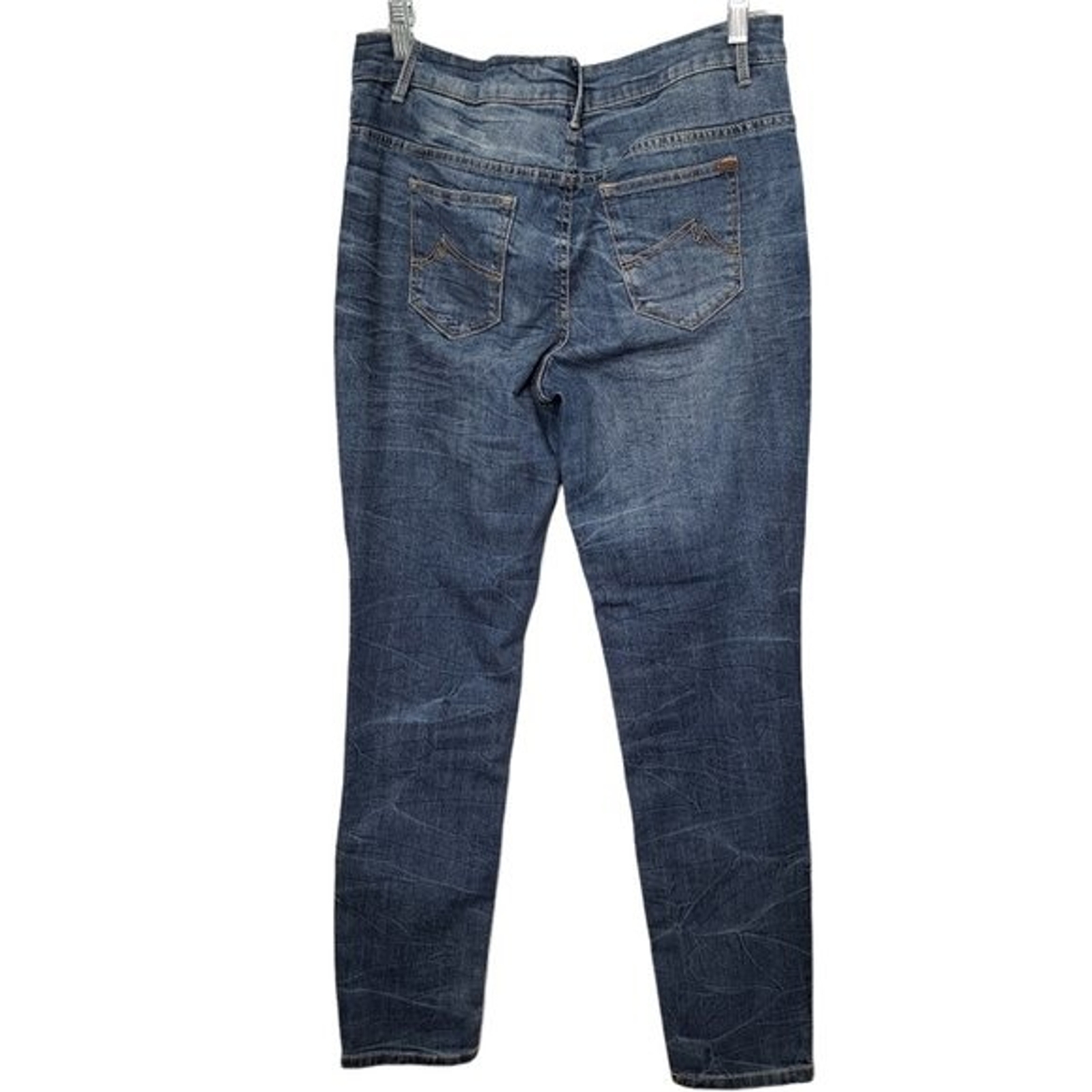 Max Boyfriend Women's Distressed Patchwork Denim … - image 2