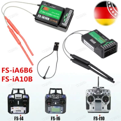 MARKENLOS 2,4G Flysky FS-iA6B FS-iA10B Empfänger PPM-Ausgang für FS i6 i10 Fernsteuerung