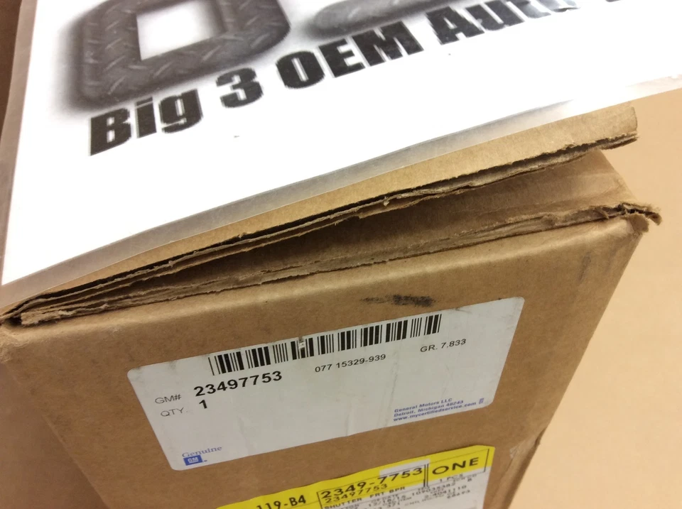 GMC Yukon XL 2015-2016 parachoques delantero superior radiador soporte obturador nuevo OEM Foto 3 de 3