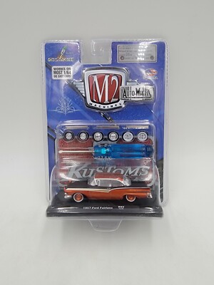 M2 MACHINES - AUTO-WHEELS - 1/64 - 1957 FORD FAIRLANE - RELEASE 02 -  2015 - NOS