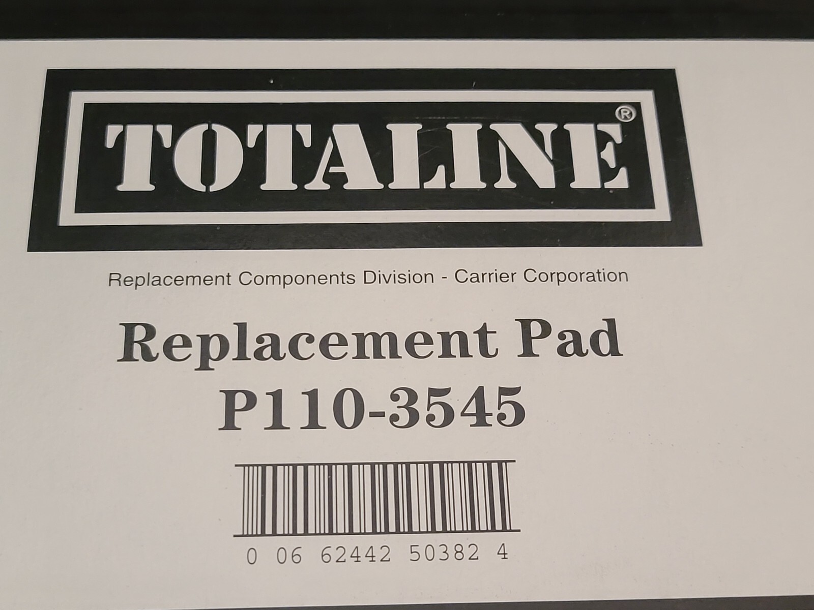 NEW IN BOX Totaline HVAC/R Parts Replacement Humidifier Pad P110-3545 