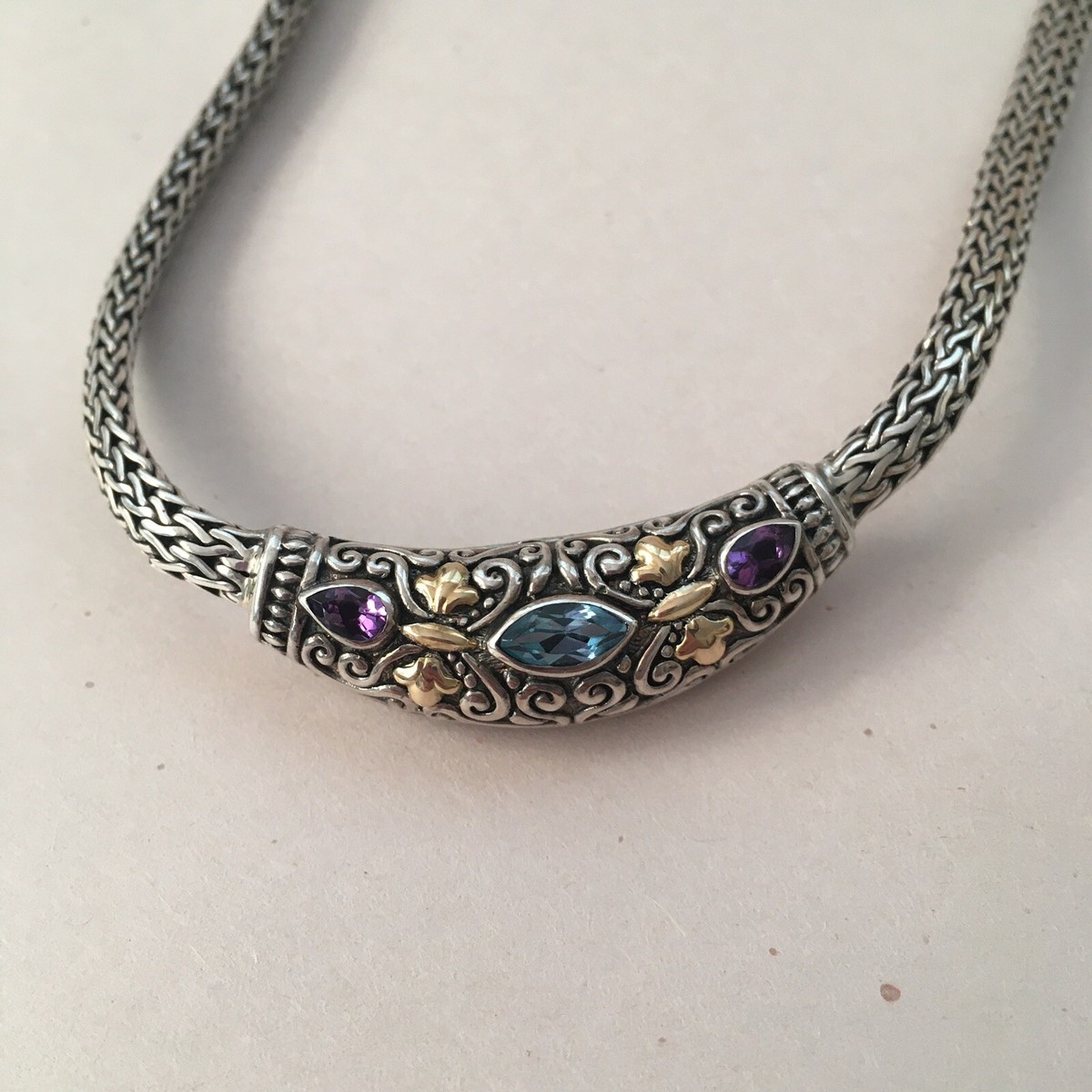 Gemstone Pendant Pendant Samuel Benham Bracelet BJC Samuel