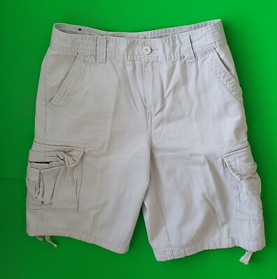 URBAN PIPELINE SAND YOUTH CARGO SHORTS SIZE #18 A24