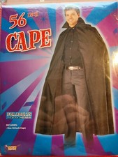 Adult 56" Black Halloween Cape Vampire
