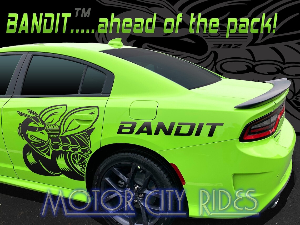 Fits Dodge Charger 2015-2023 BANDIT BEE, SCAT PACK, 392, 345 HEMI