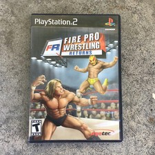 PlayStation 2 PS2 Fire Pro Wrestling Returns CIB Complete