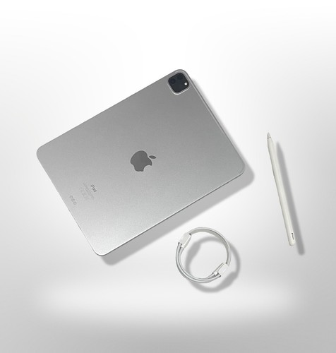 Apple iPad Pro 11” 3rd Gen. A2377/256GB/Wi-Fi/Silver/M1 Chip +Apple Pen 2nd Gen. - Afbeelding 5 van 21