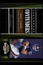 2006 Playoff Contenders Legendary Contenders Gold /250 Phil Simms #LC-11