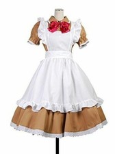 Axis Power Hetalia Italy Maid Uniform Anime Cosplay Costume Custom Made 632