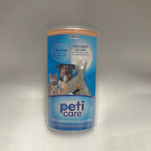 Peticare The Illuminated Pet Nail Clipper Great For Cats & Dogs eBay