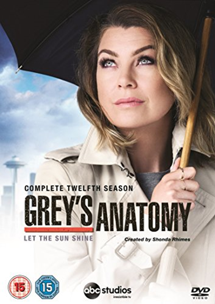 Grey's Anatomy - Season 12 DVD Drama (2016) Ellen Pompeo