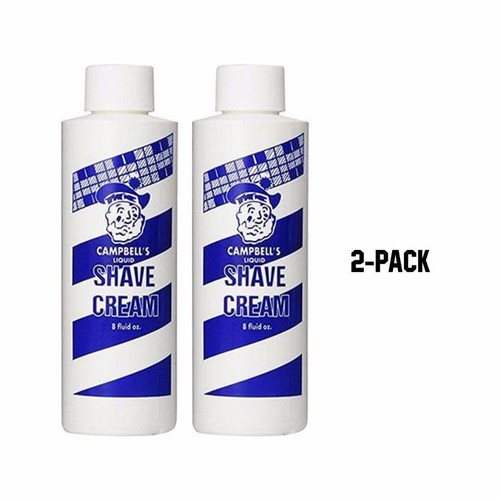 Campbell's Lather King Liquid Shave Cream 2Pack 8 fl oz Hot Shaving