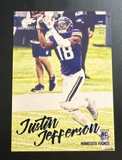 2020 Chronicles Luminance Update Rookies Blue /99 Justin Jefferson Rookie RC