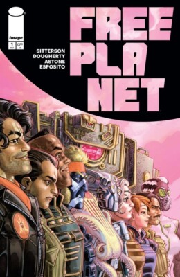 FREE PLANET #1 - BILD COMICS - EINGETÜTET MIT KARTON 