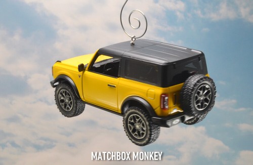 2022 Ford Bronco Custom Christmas Tree Ornament Adorno Truck SUV Hard Top - Picture 49 of 50