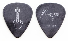 Kid Rock Jason Krause Black Guitar Pick - 2008 Tour