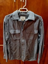 Field Stream - Blueish gray Button Up Heavy Flannel Shirt / Jacket - SM