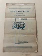 BRADSHAW's BUSINESS COLLEGE Flinders St Melb Salesmanship Instructional Paper