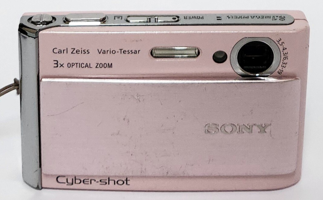 Sony Cyber-Shot DSC-T70 8.1MP Digital Camera Pink For Repair W