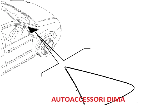 VETRO CRISTALLO FISSO ANTERIORE DX FIAT IDEA LANCIA MUSA DAL 2004 NUOVO