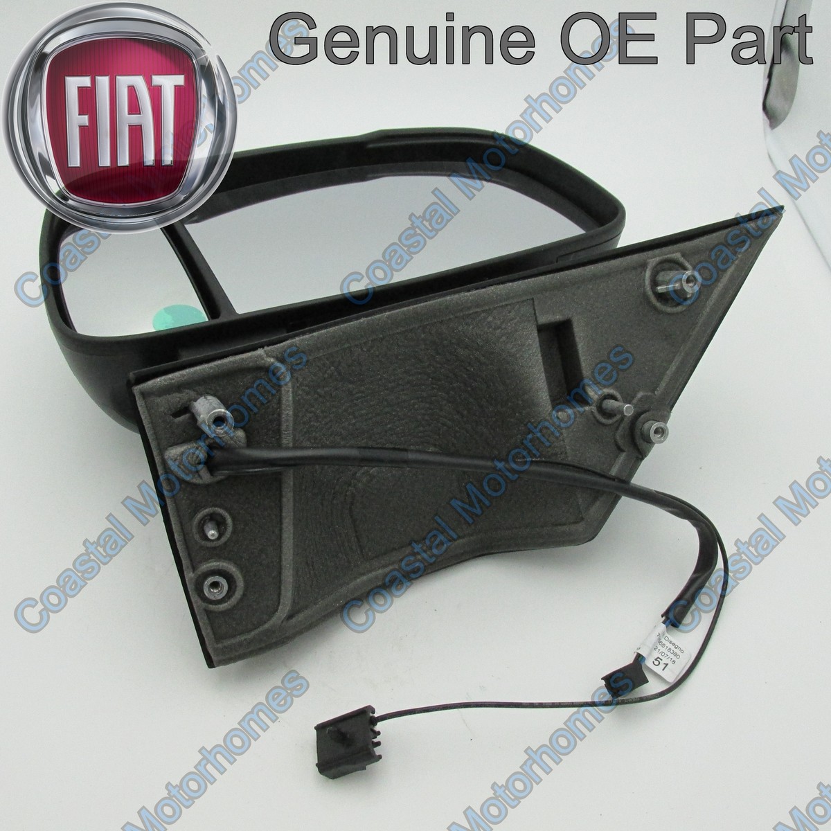 Fits Fiat Ducato Peugeot Boxer Citroen Relay Left Short Arm Mirror  