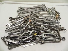 Mechanics Wrench Lot Over 110 Pieces Mixed Brands Different Sizes Large Variety