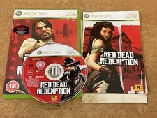Red Dead Redemption Xbox 360 Video Game Disc Case Western Action