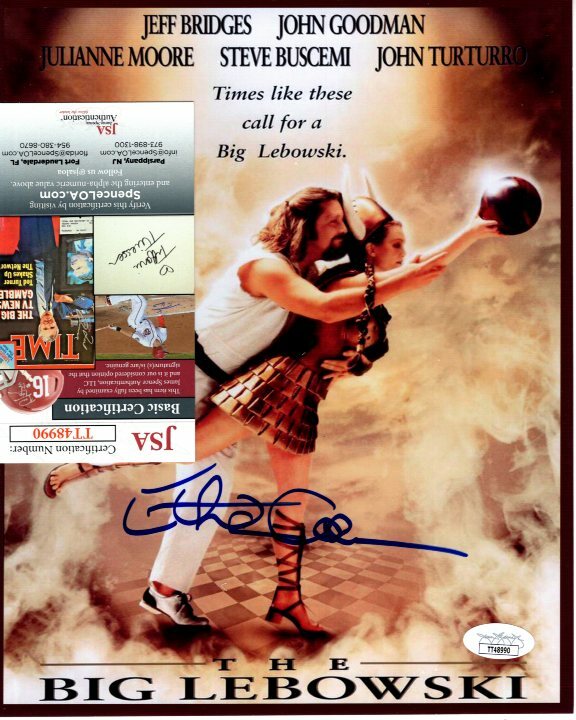 ETHAN COEN signed autographed 8x10 THE BIG LEBOWSKI photo JSA RARE!