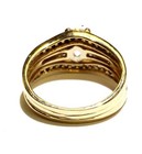 GIA 14k yellow gold 1.05ct round diamond engagement ring & Jacket 5.2g estate 7 — photo 4