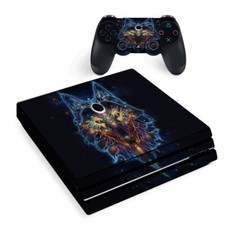 PS4 Pro Console Skins Decal Wrap ONLY - Wolf Dreamcatcher Color