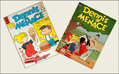 2 Mini OPENING 'DENNIS THE MENACE  Comics  - Barbie Blythe Doll 1:6 playscale 