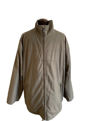Port Louis Herren  Blouson,Größe XL,Farbe Beige,Pflegeleicht,Reisverschluss.