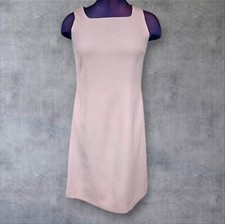 Dora Lilac Square Neck Sleeveless Sheath Dress Size Medium Women's D42