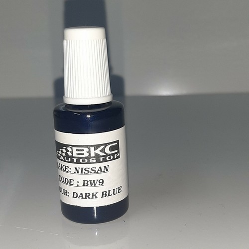 PAINT TOUCH UP SCRATCH REPAIR KIT NISSAN DARK BLUE BW9 eBay
