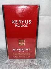 XERYUS ROUGE by GIVENCHY 3.3 oz EAU DE TOILETTE SPRAY MEN NIB -Batch 5T01 6/2015