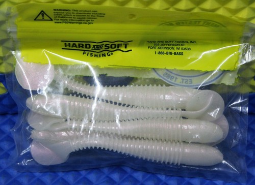 Kalin's Sizmic Shad 4.8" High Vibration Paddle Tail 5-Pack CHOOSE YOUR COLOR! - Picture 18 of 22