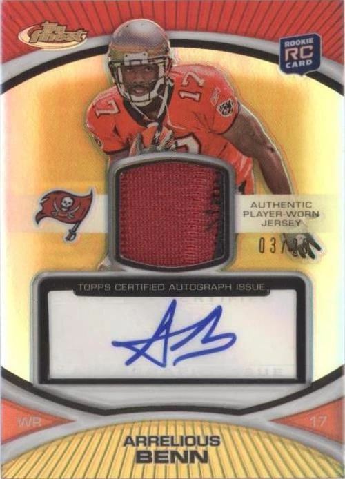 Rookie Patch Autographs Gold Refractor