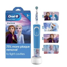 Oral B Kids Electric Toothbrush Disney Frozen Rechargeable Extra Soft Head