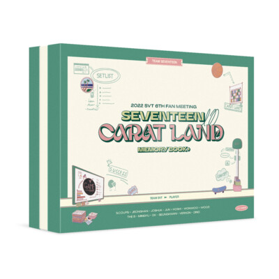 SEVENTEEN 2022 CARAT LAND MEMORY BOOK＋ SEVENTEEN - 2022 SEVENTEEN in CARAT LAND MEMORY BOOK +