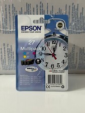 Epson 27 Alarm Clock 3-Colour Ink Cartridges - C13T27054012