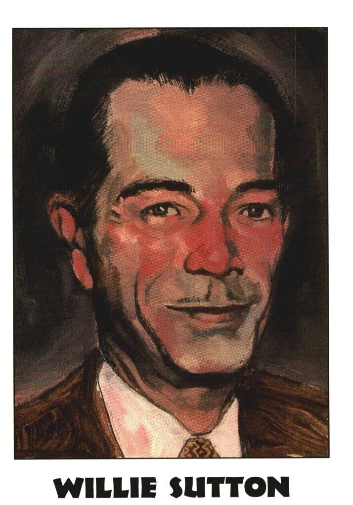 1992 True Crime Series 3, G-Men and Gangsters Card #151 😎 WILLIE SUTTON